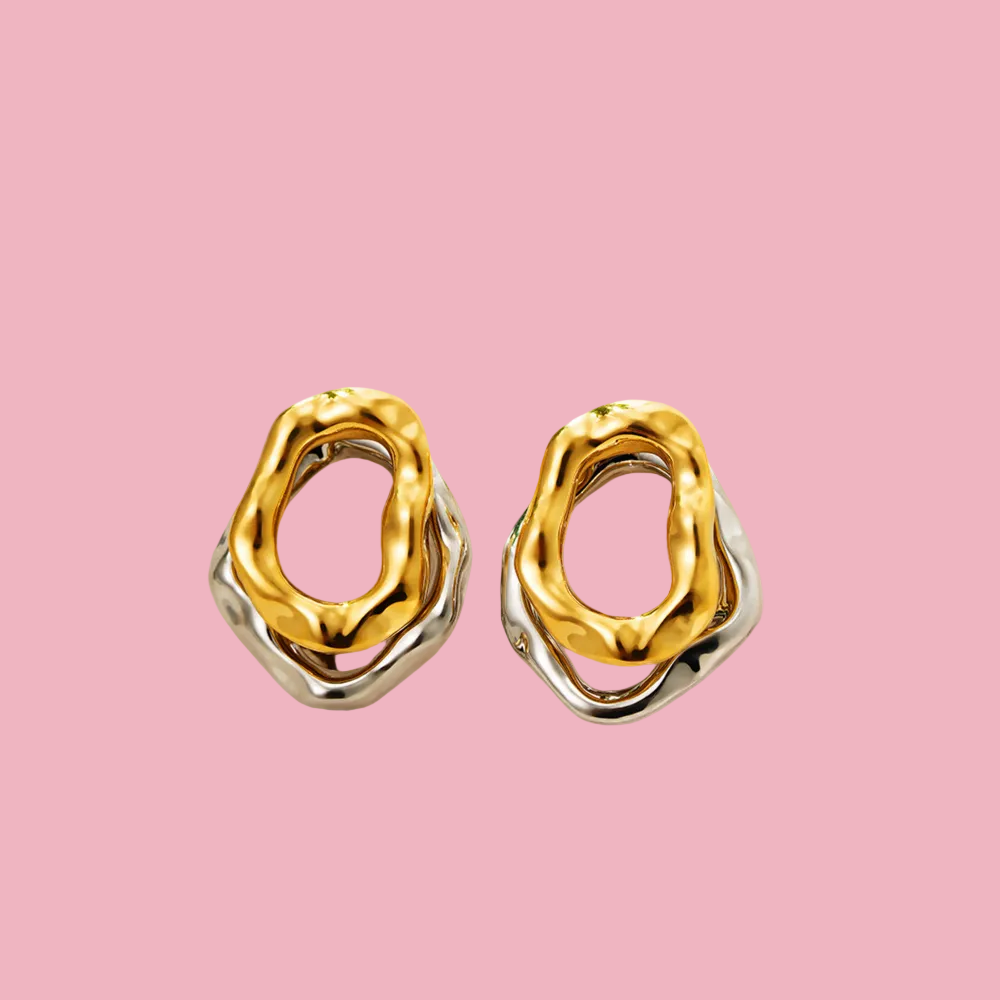 Aretes O Bicolor