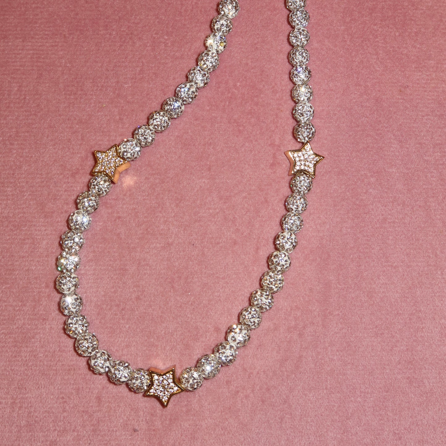 Collar Estrellas Zirconia