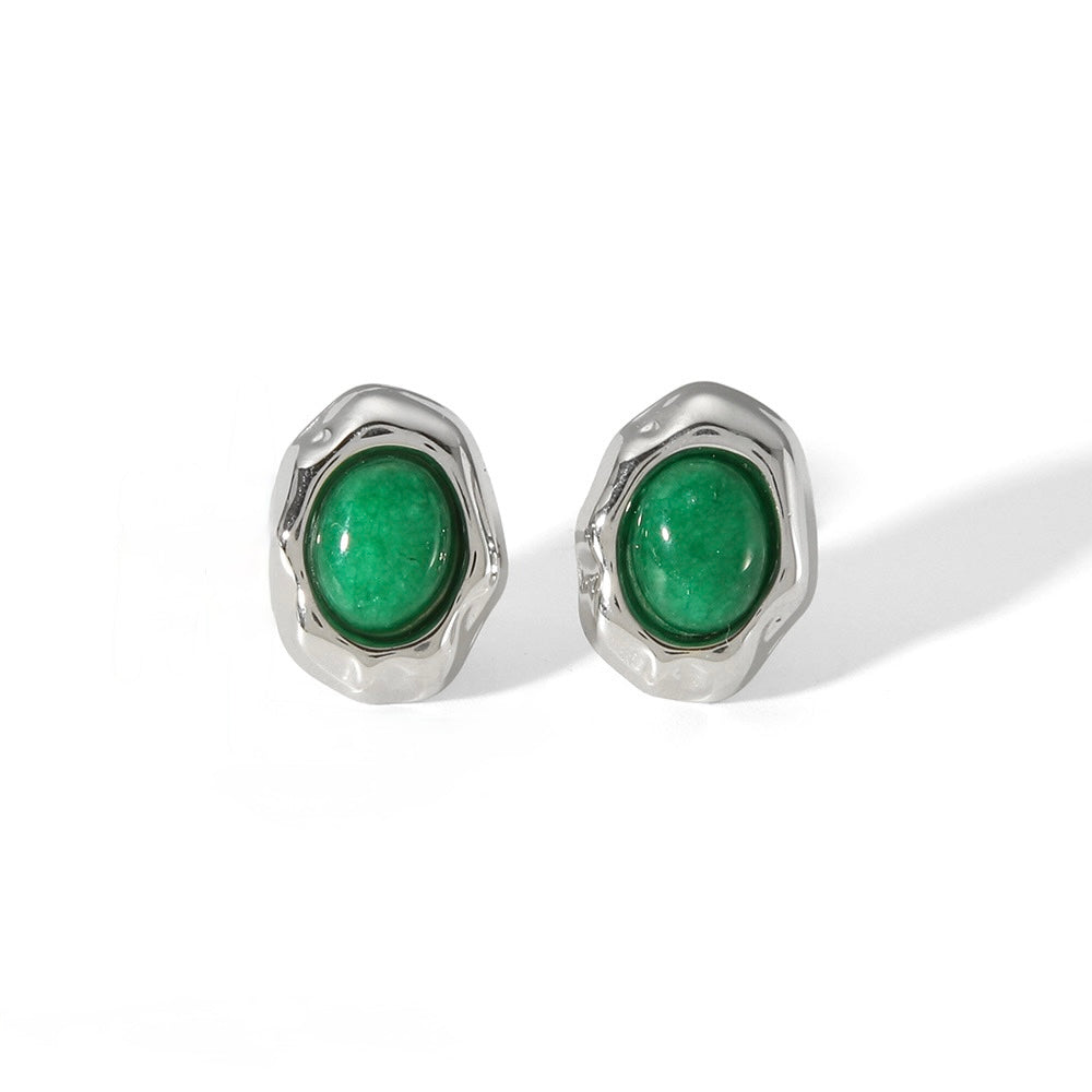 Aretes Verde Mini Vintage