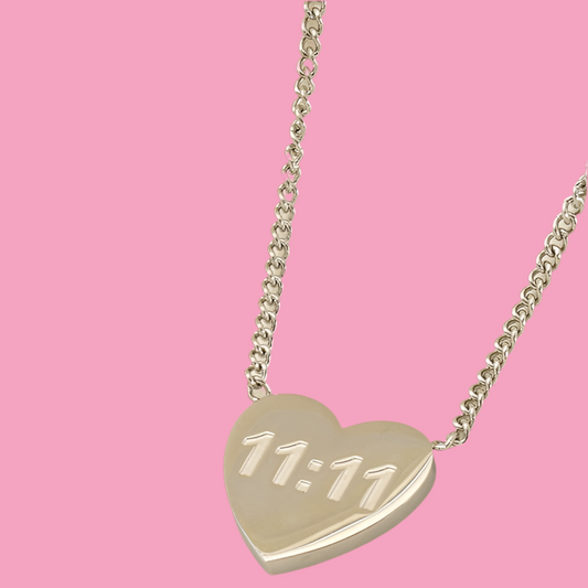 Collar 11:11 Corazón