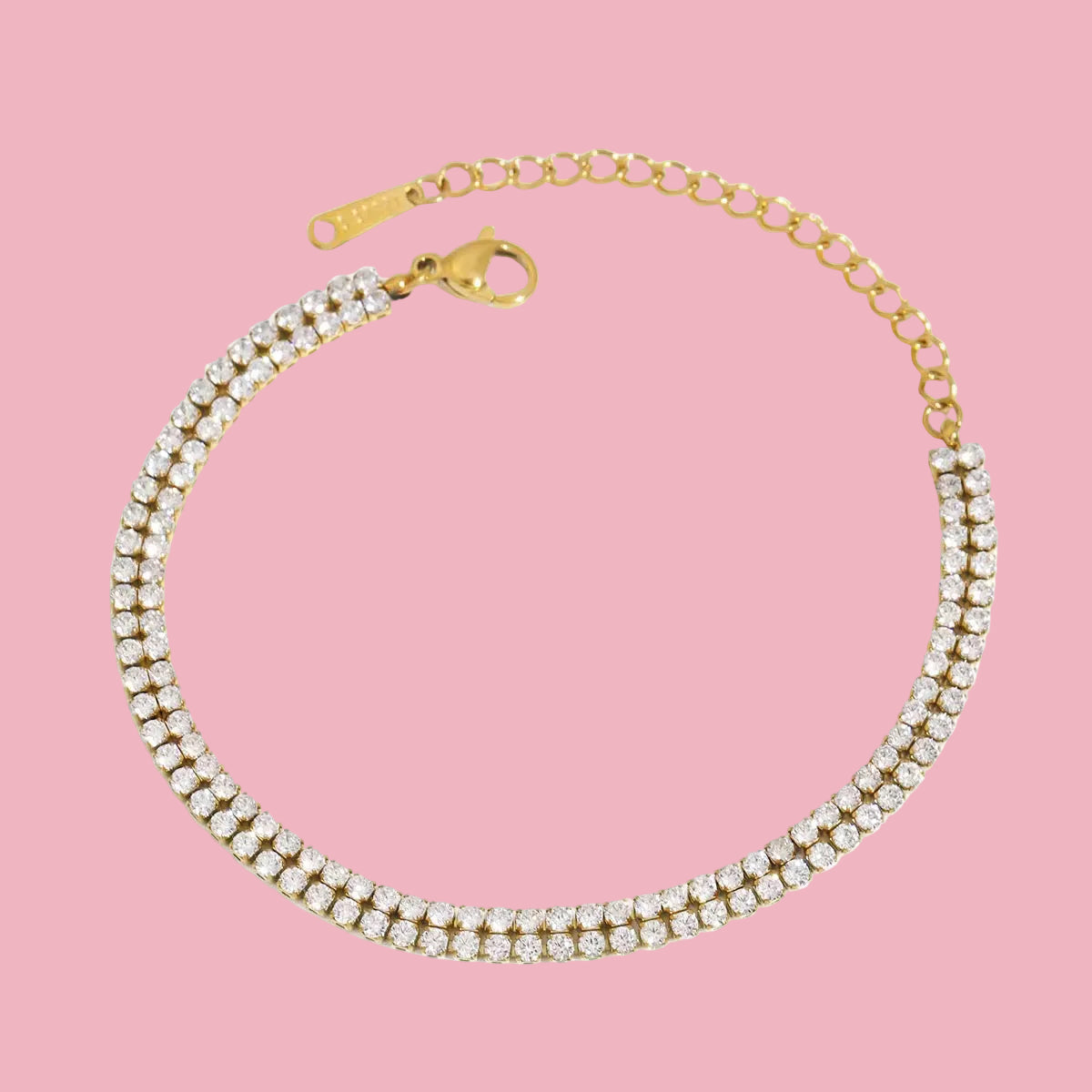 Pulsera Tennis Doble