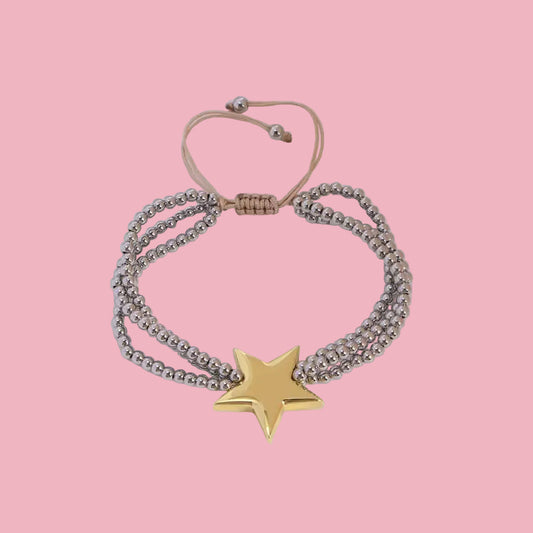 Pulsera Triple Estrella