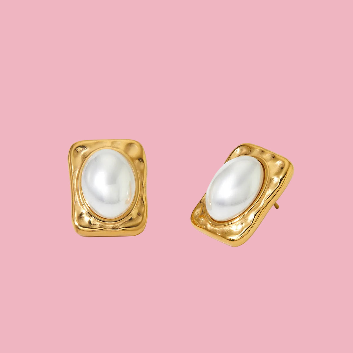 Aretes Perla Cuadro