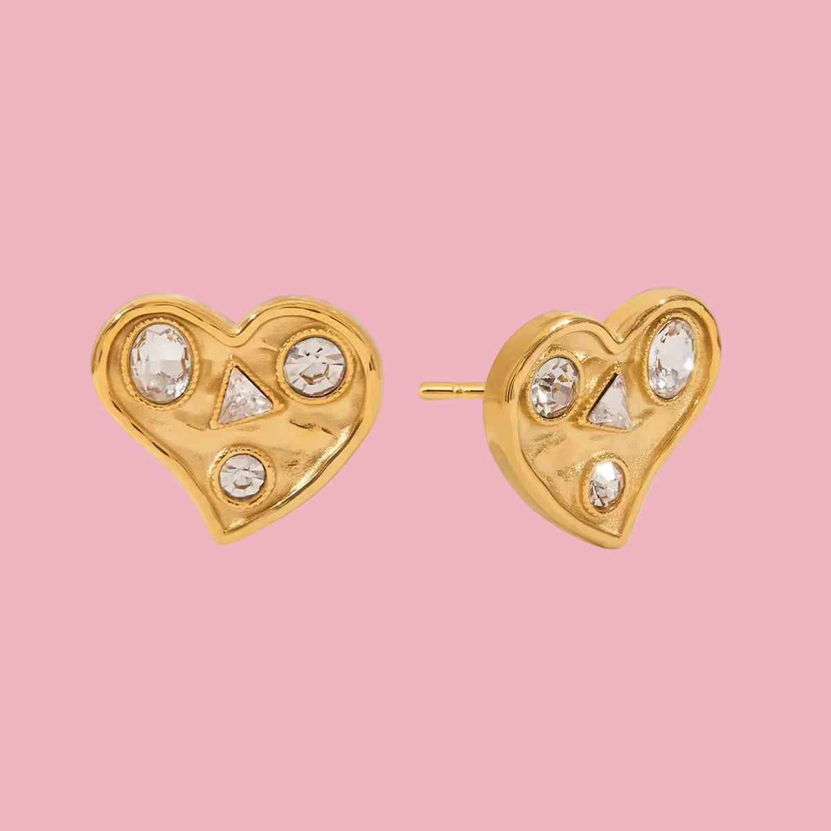 Aretes Corazon Puzzle