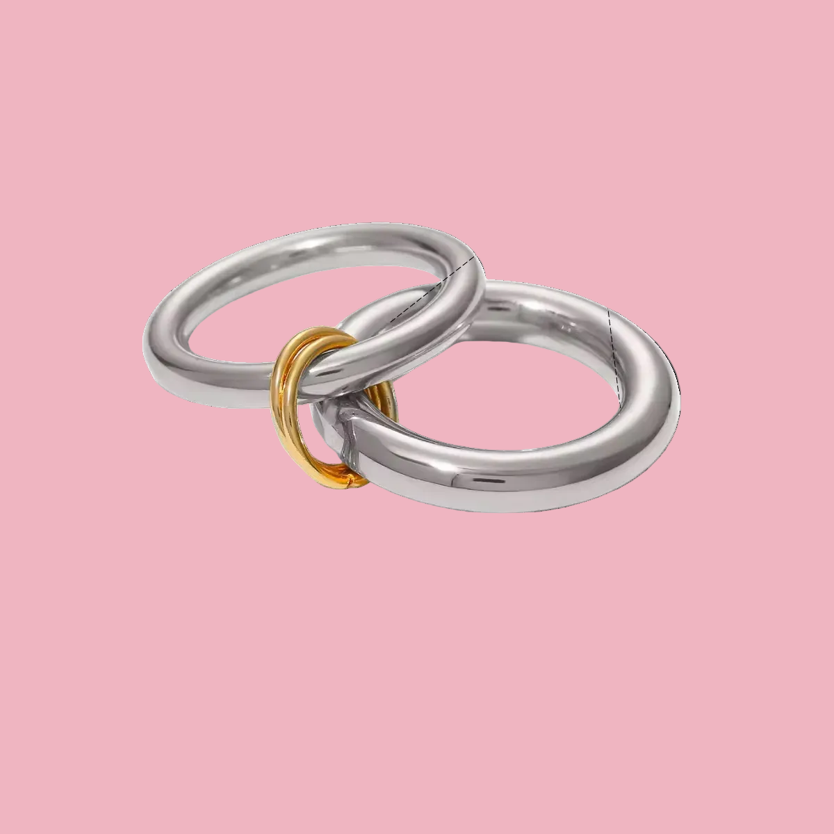 Anillo Doble Liso