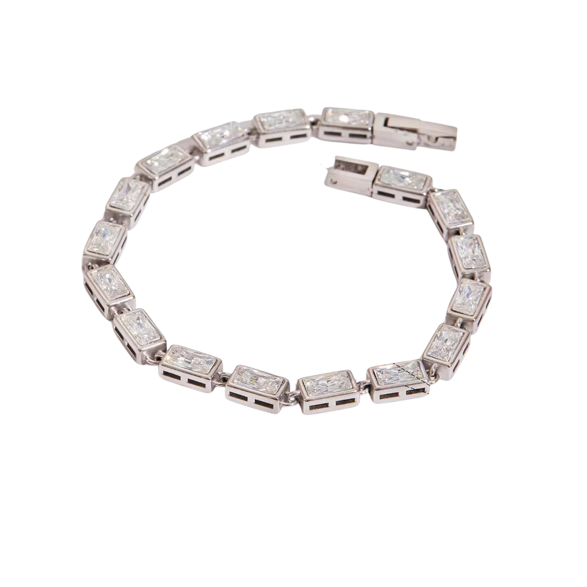 Brazalete Rectángulo Piedra