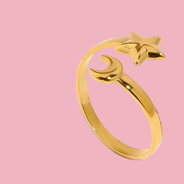 Anillo Luna Estrella