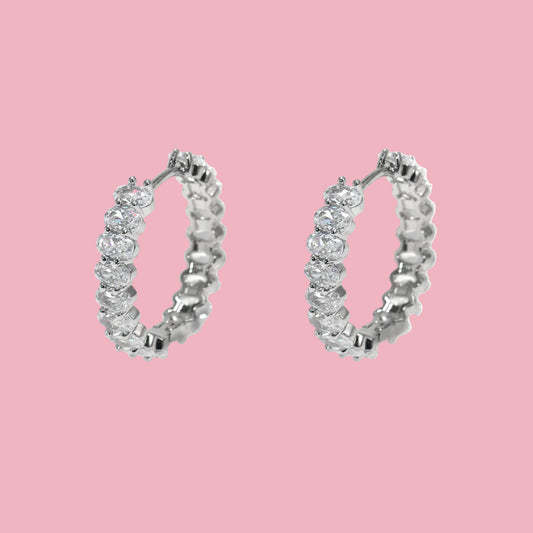 Hoops Piedra Oval