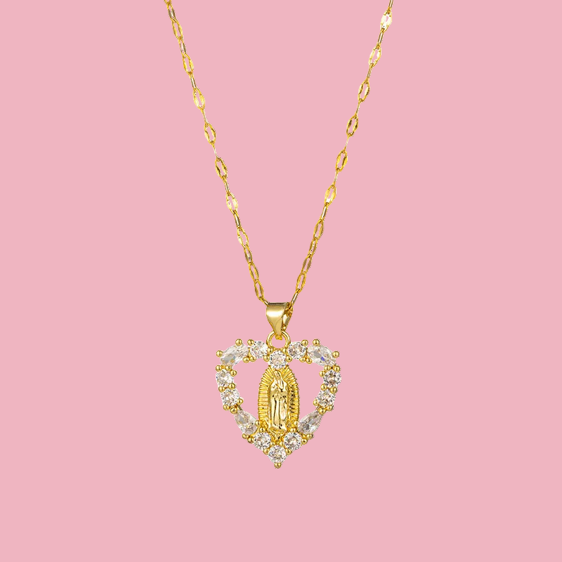 Medalla de Corazon de la Virgen