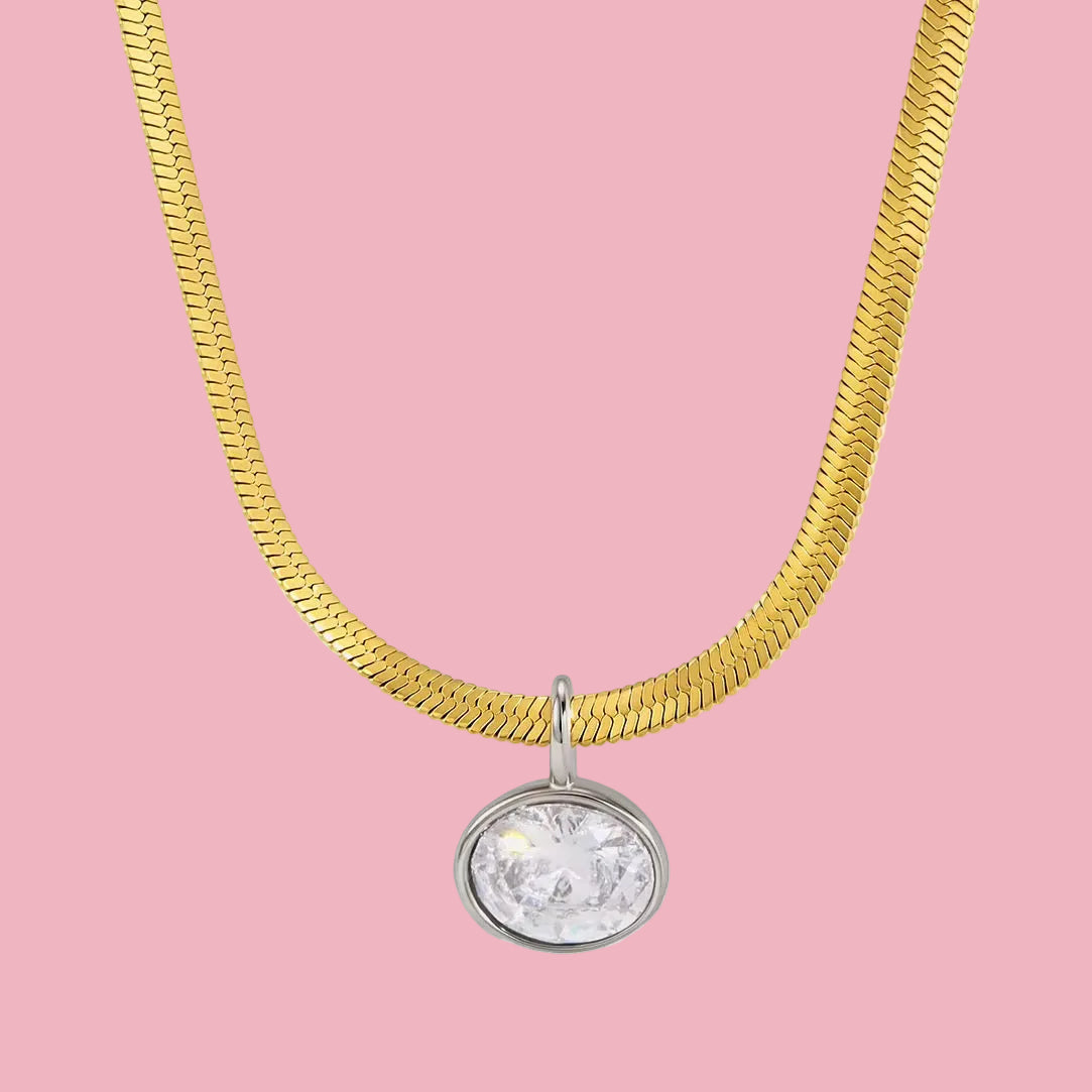 Cadena “Snake Oval”