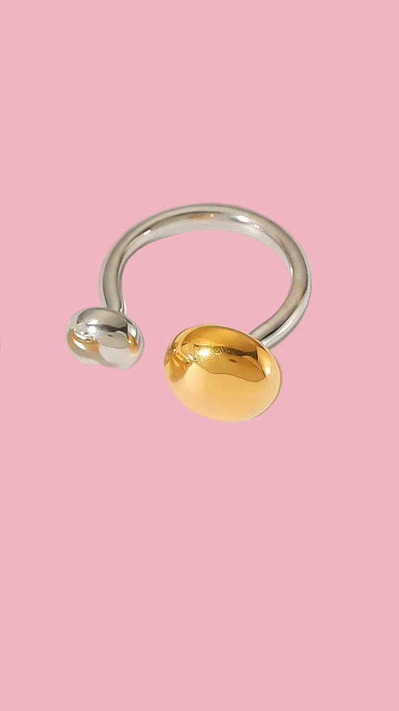 Anillo Honguito Bicolor