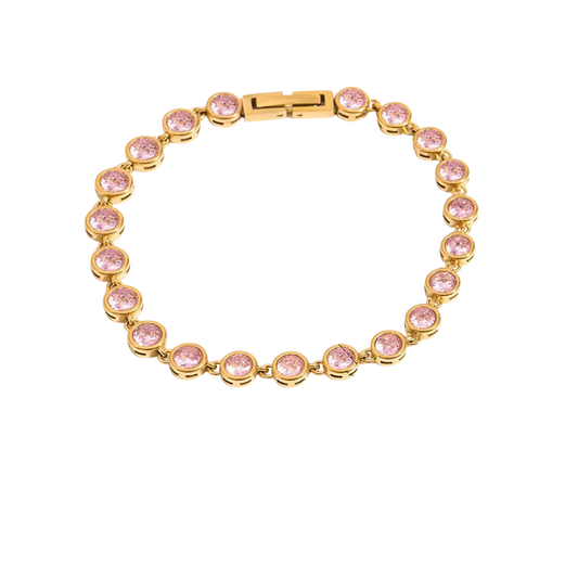 Brazalete Círculos Piedra