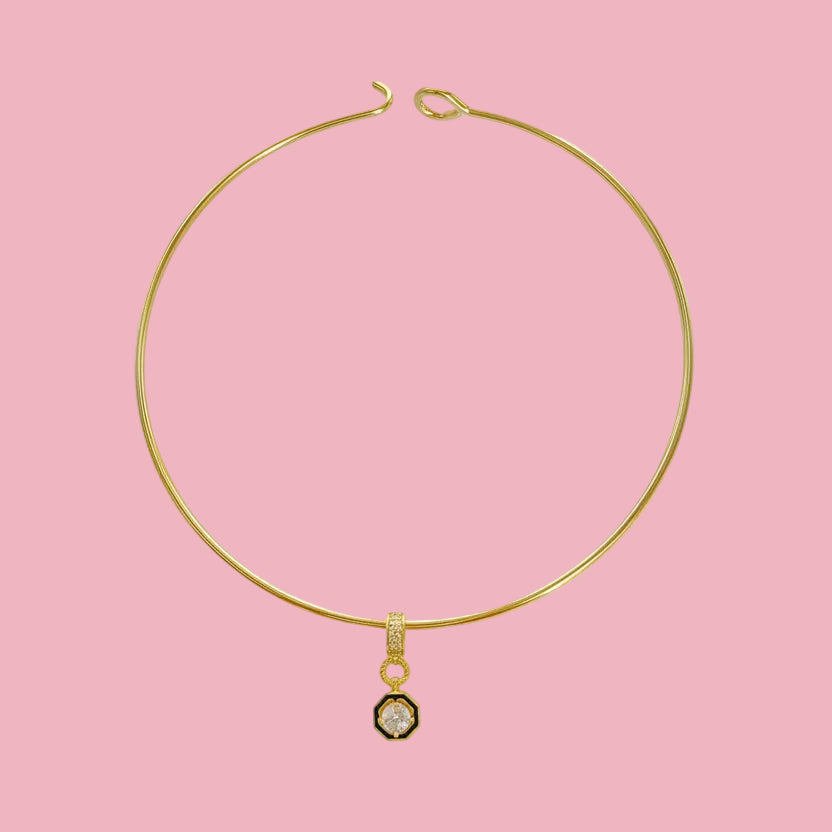Collar Aro Octagono