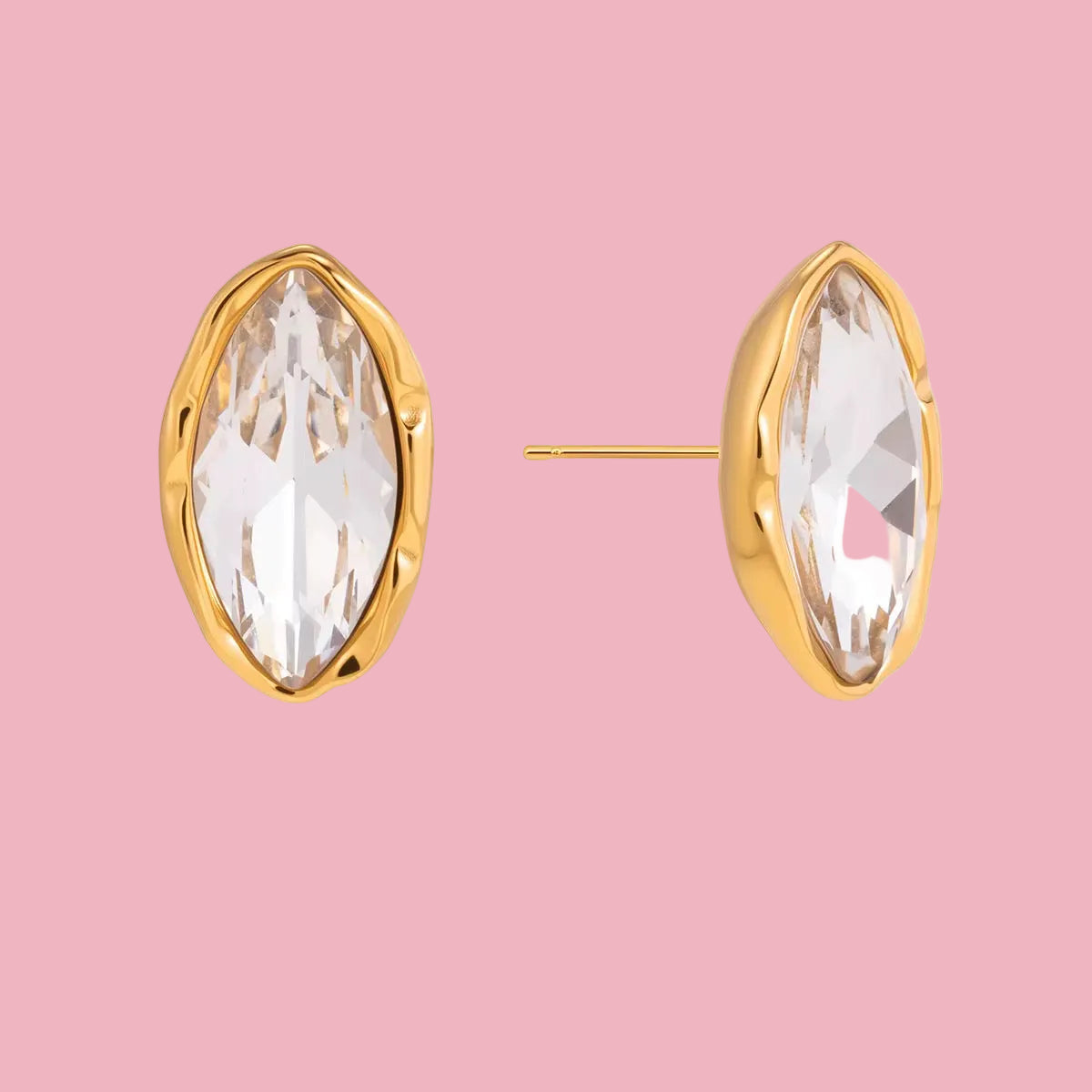 Aretes Drop Zirconia