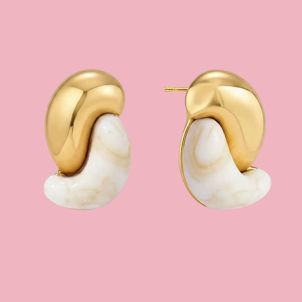 Aretes Bean Doble