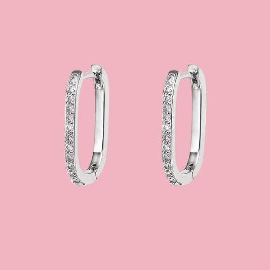 Square Hoops Delgados