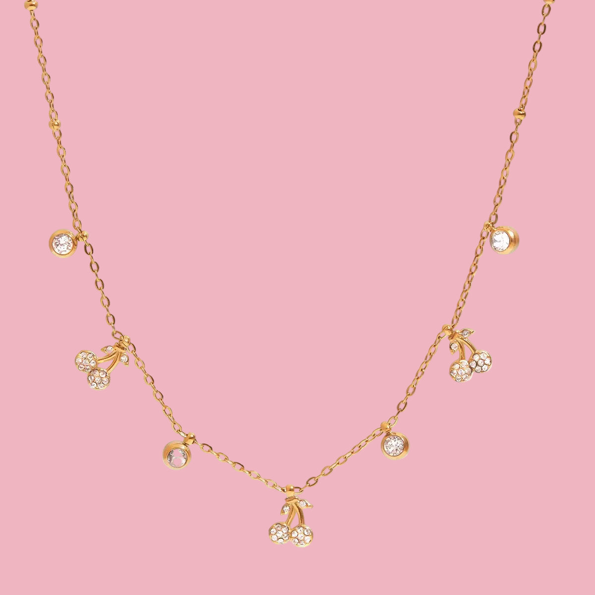 Collar Tiny Cherrys
