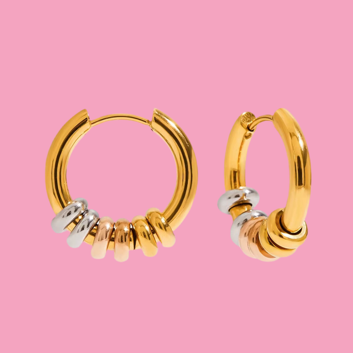 Hoops Aritos Tricolor CH