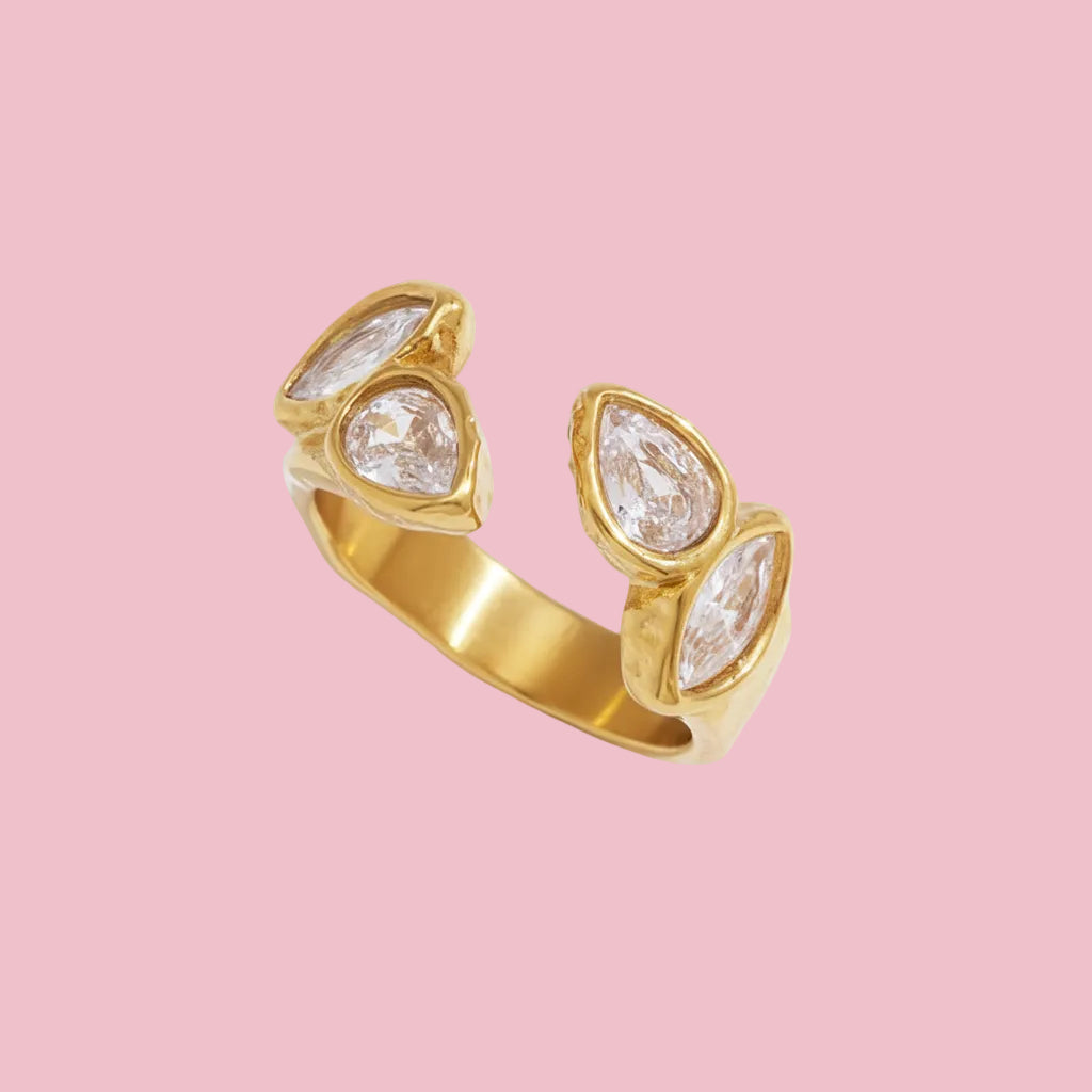 Anillo “Abstract 4 Stones”