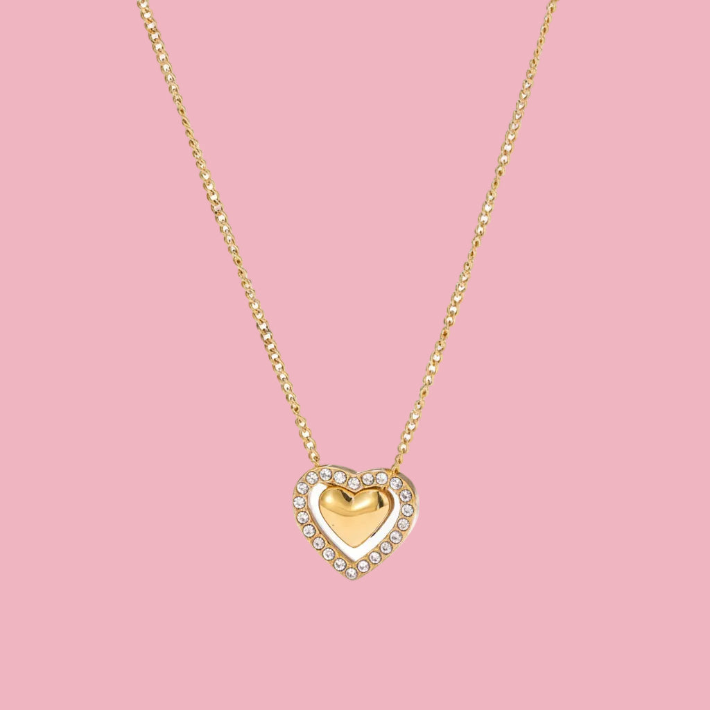 Collar Corazon Movible