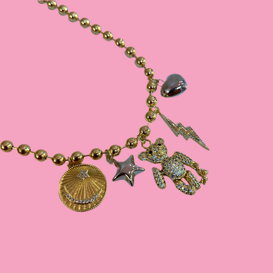 Collar Charms Osito Soda