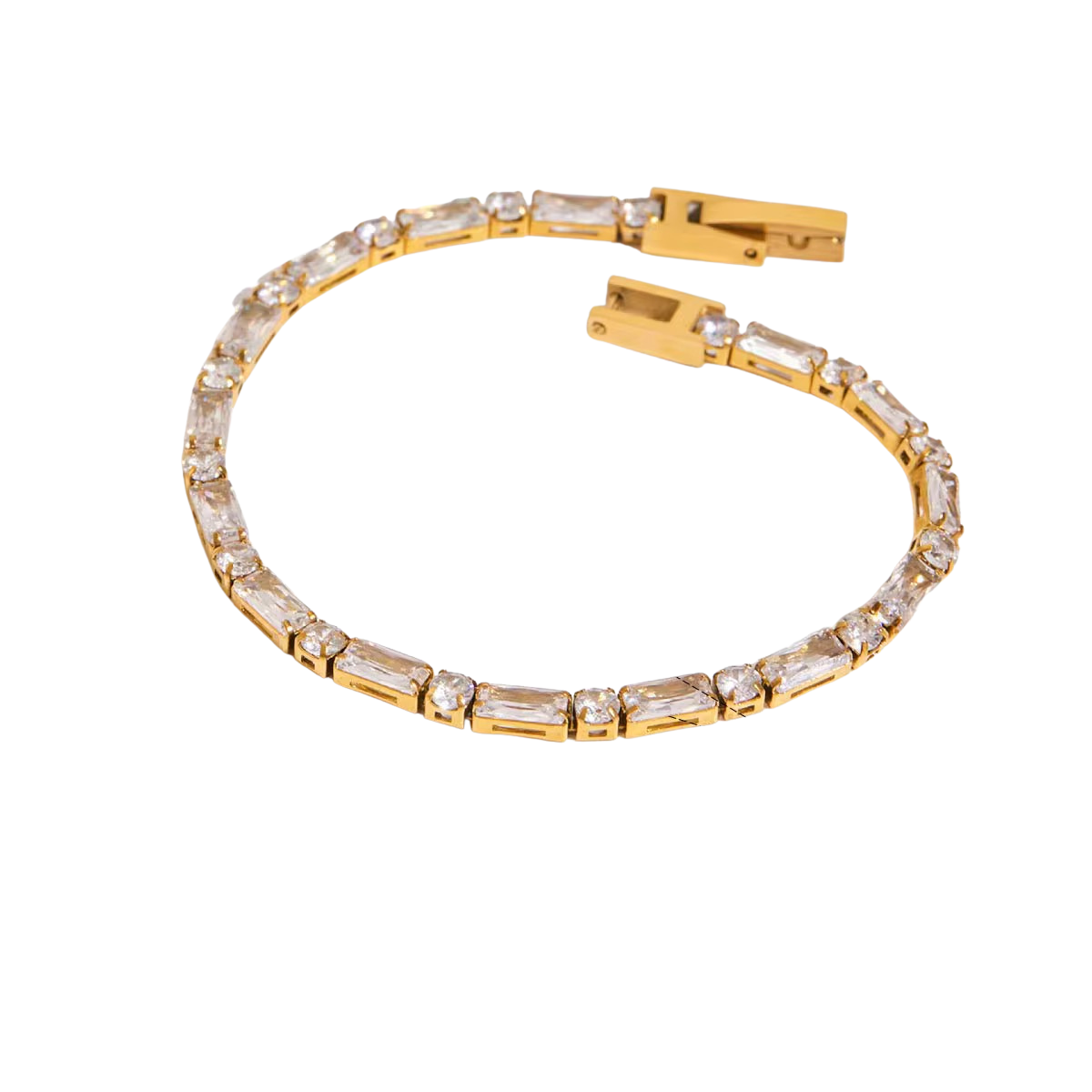 Pulsera Mini Baguette Broche