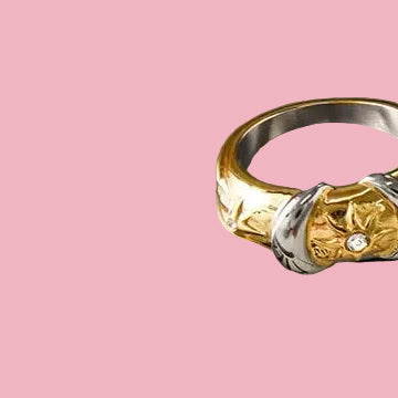 Anillo Sun - Star Bicolor