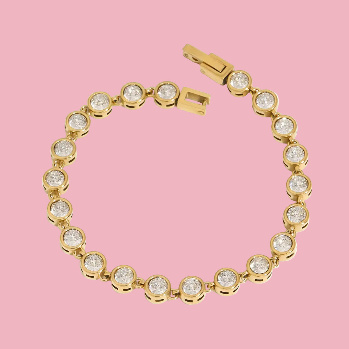 Pulsera Círculos Piedra