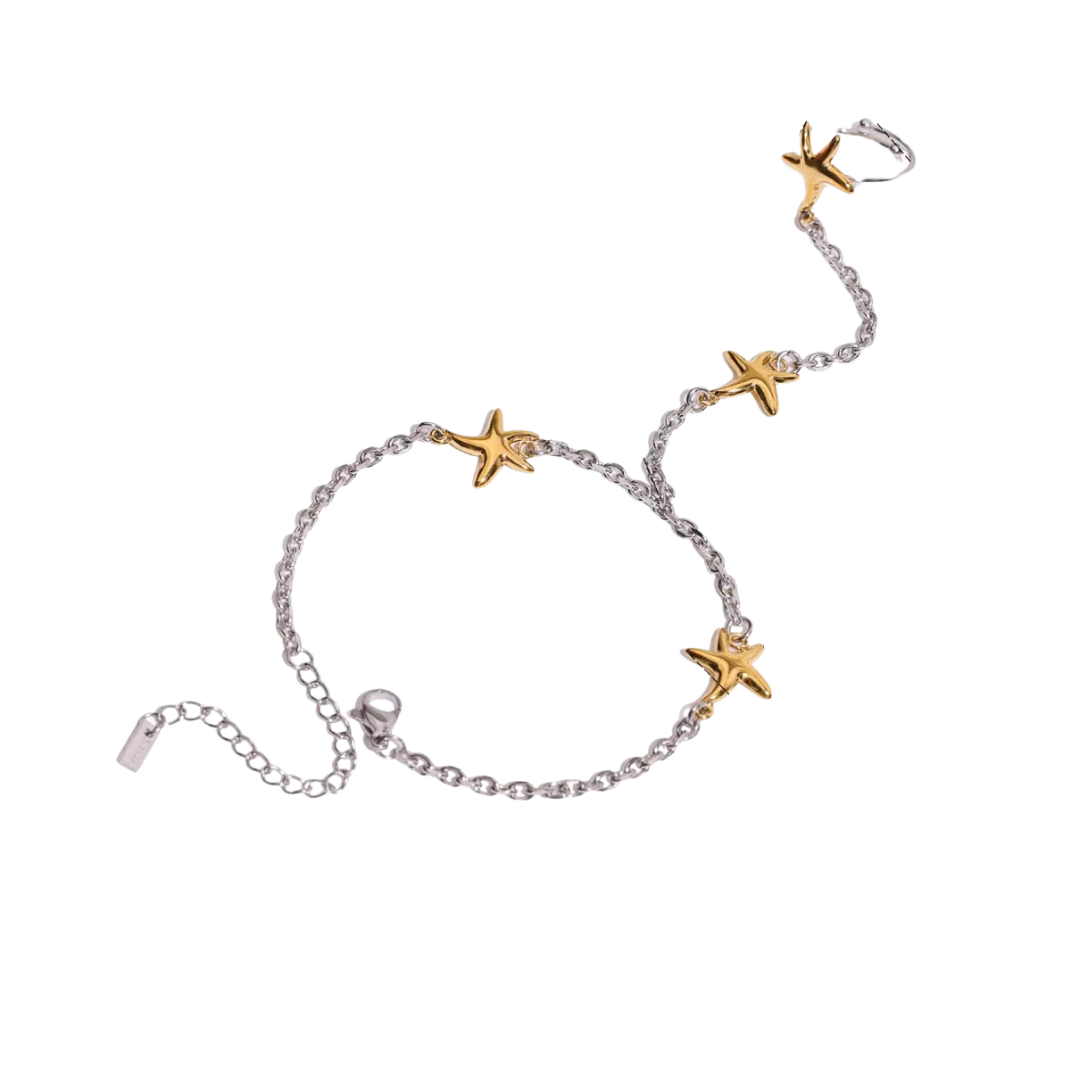Pulsera Anillo Starfish