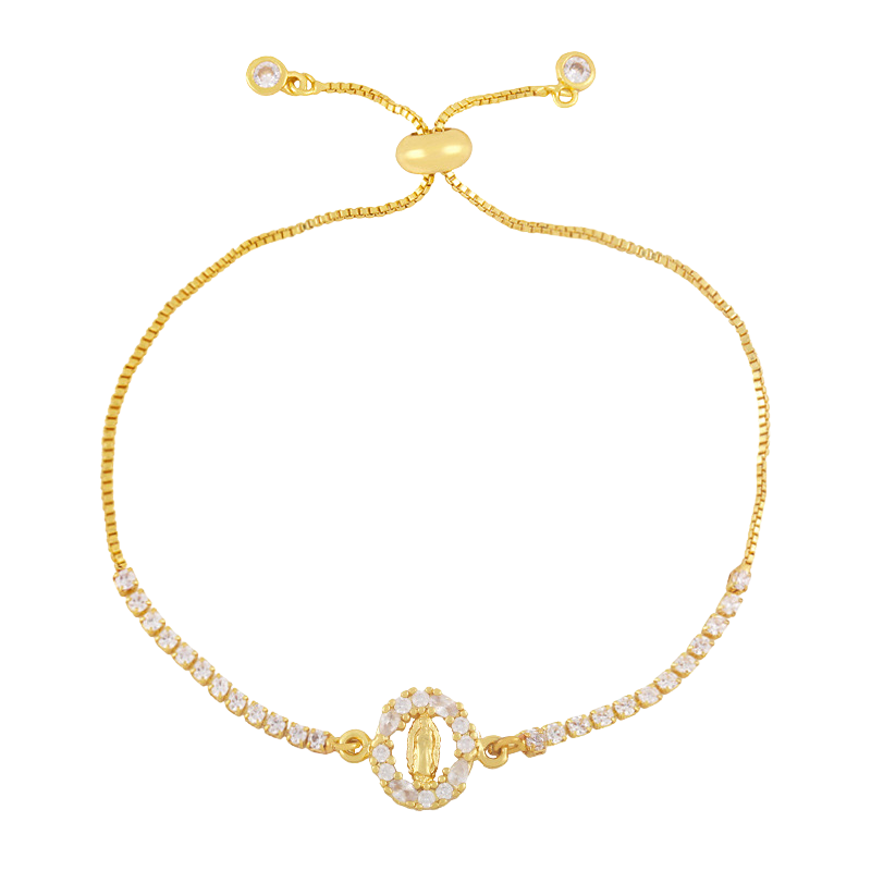 Pulsera Virgen Ajustable