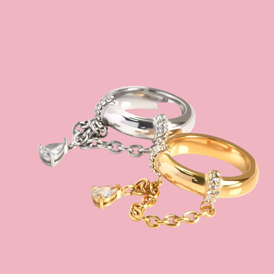 Anillo “Chain Drop”