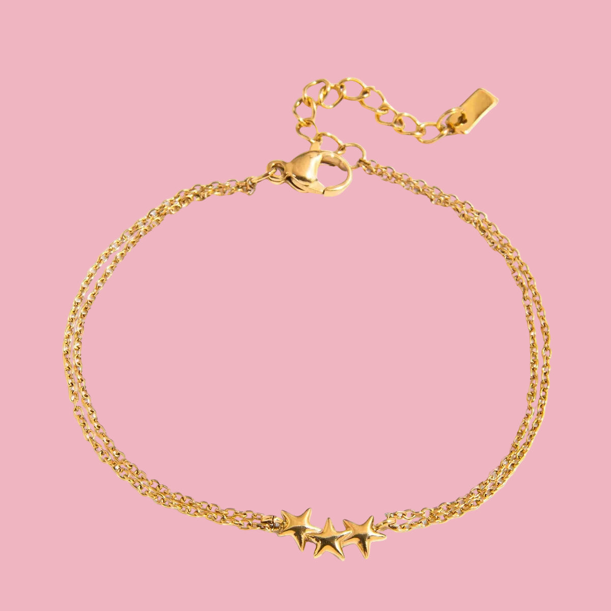 Pulsera Triple Estrellitas