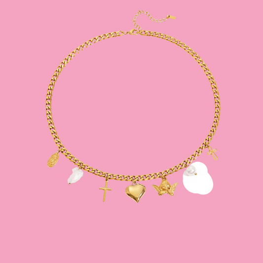 Collar Charms Angelito