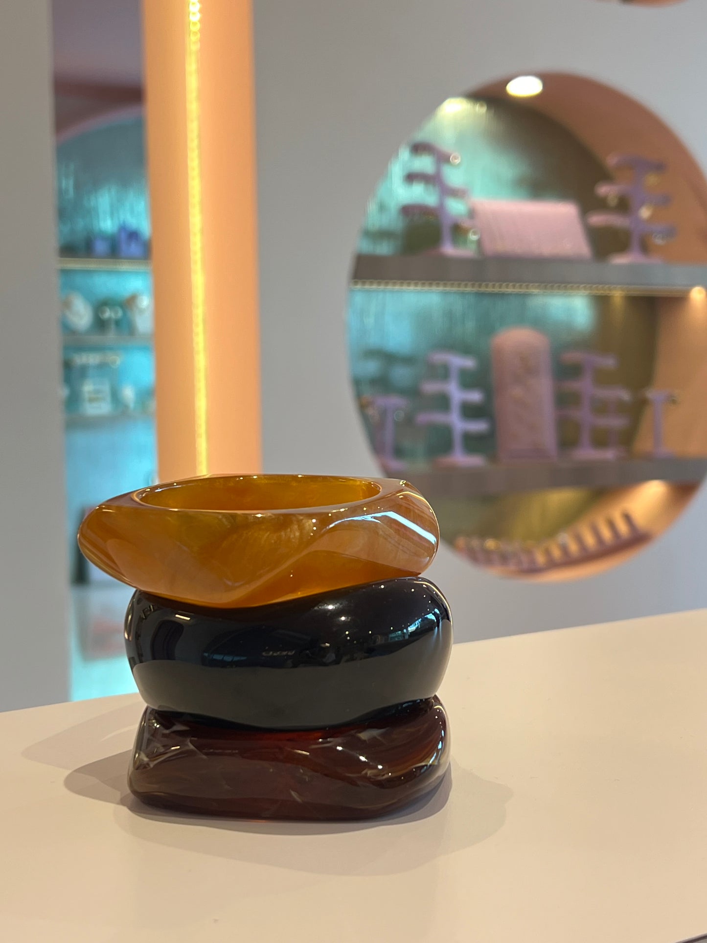 Pulseras Chunky Resina