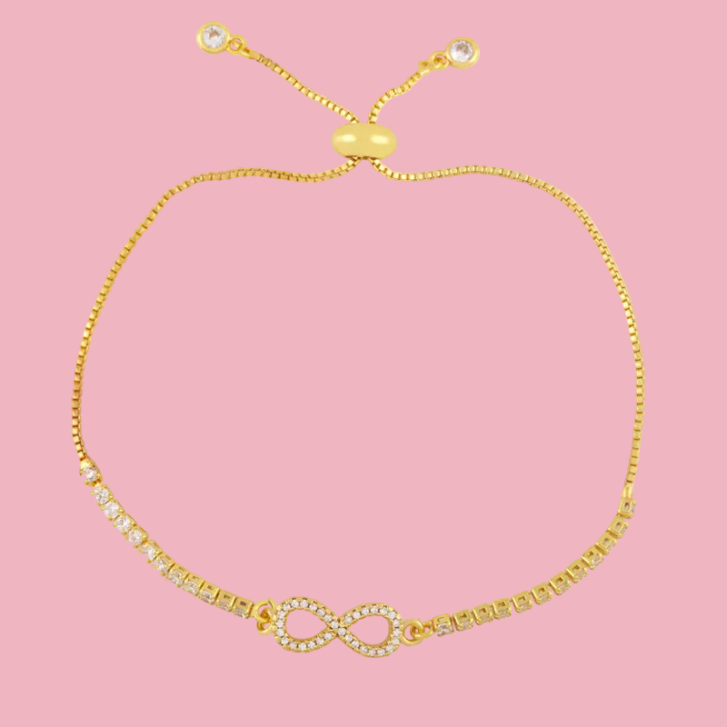 Pulsera Infinito Zirconia