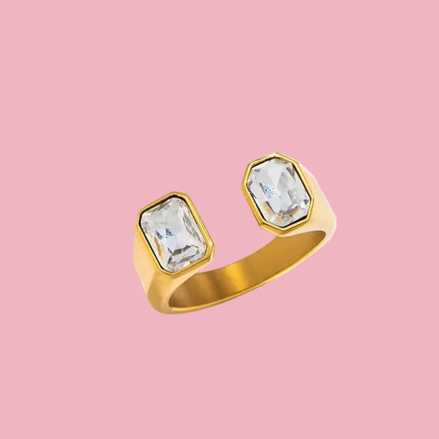 Anillo “Double Gem”