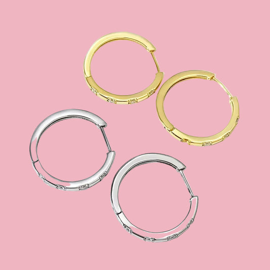 Hoops Lisos Zirconia