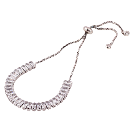 Pulsera Baguette Ajustable