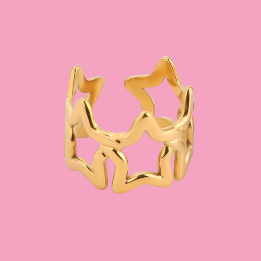 Anillo Estrellas Abierto