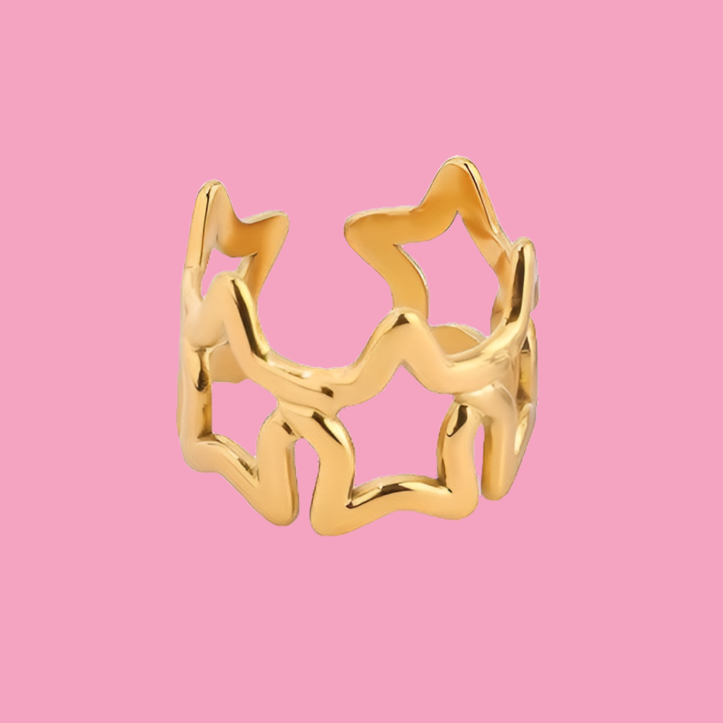 Anillo Estrellas Abierto