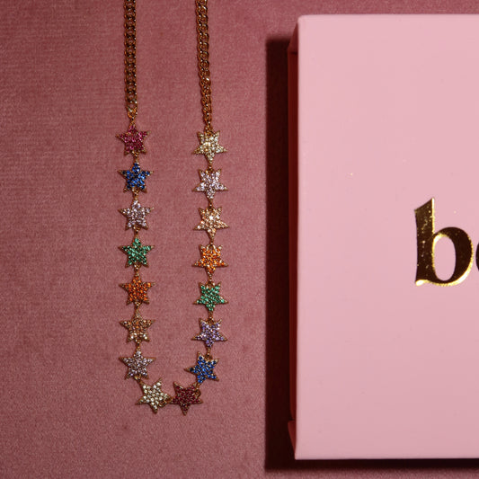 Collar Stars Rainbow