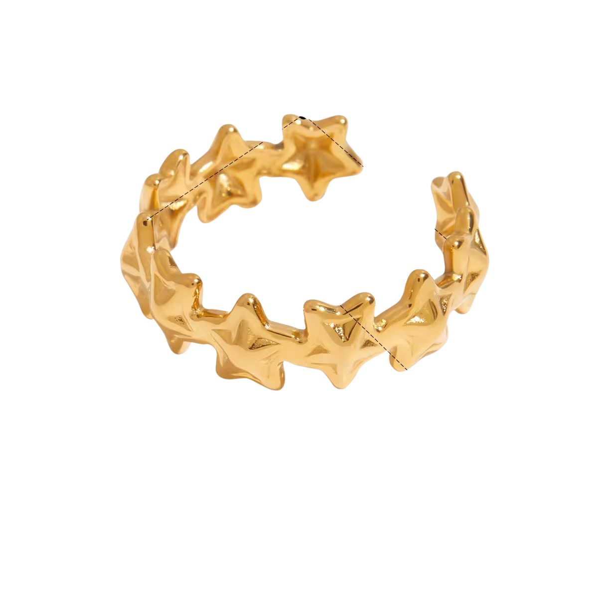 Anillo Multiestrellitas