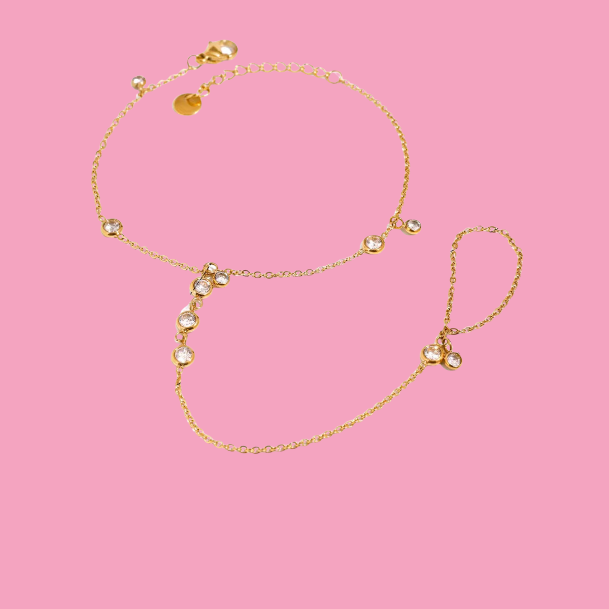 Pulsera Anillo Piedras