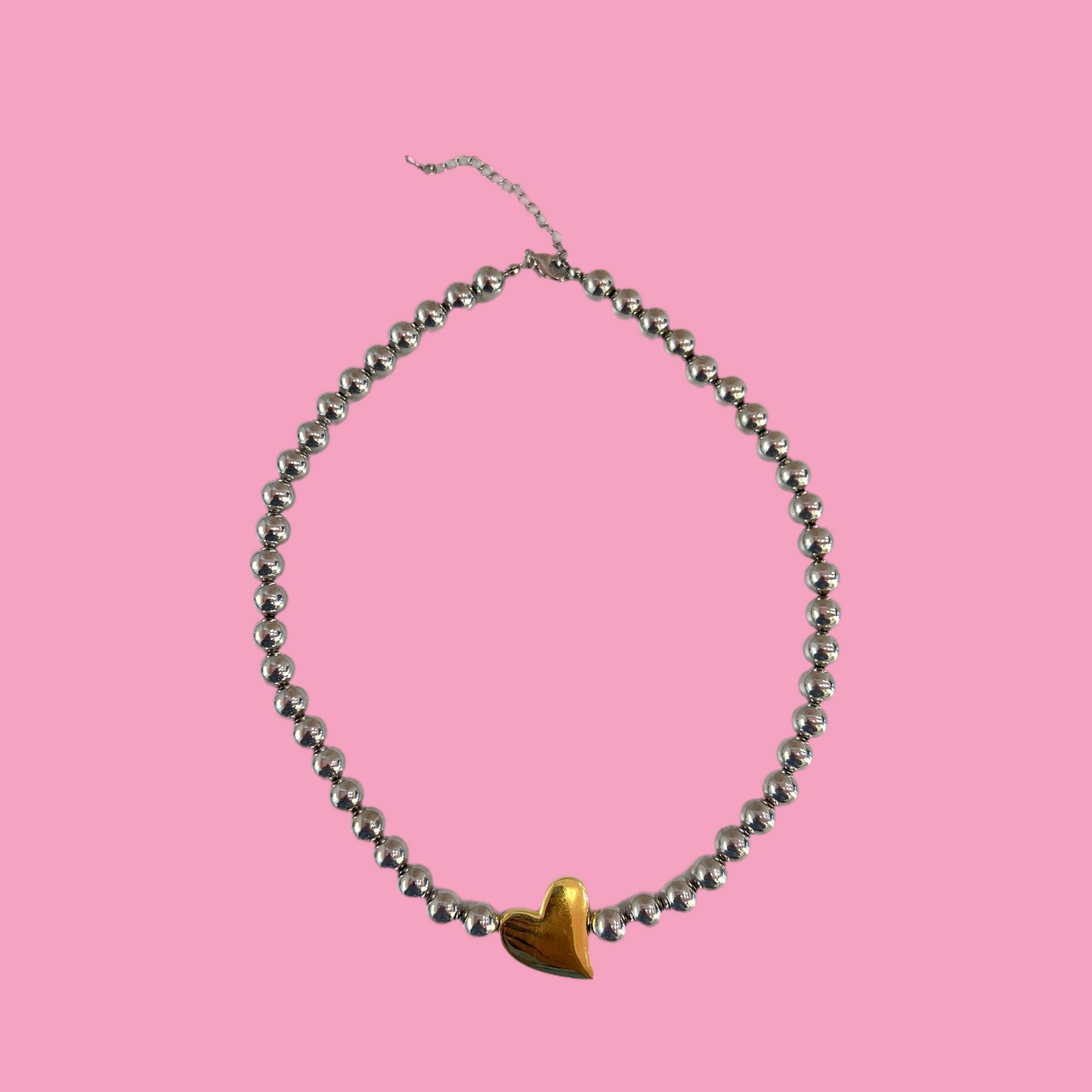 Collar Bicolor Corazon