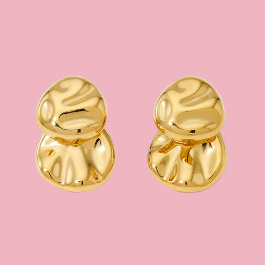 Aretes “Double-Moon”