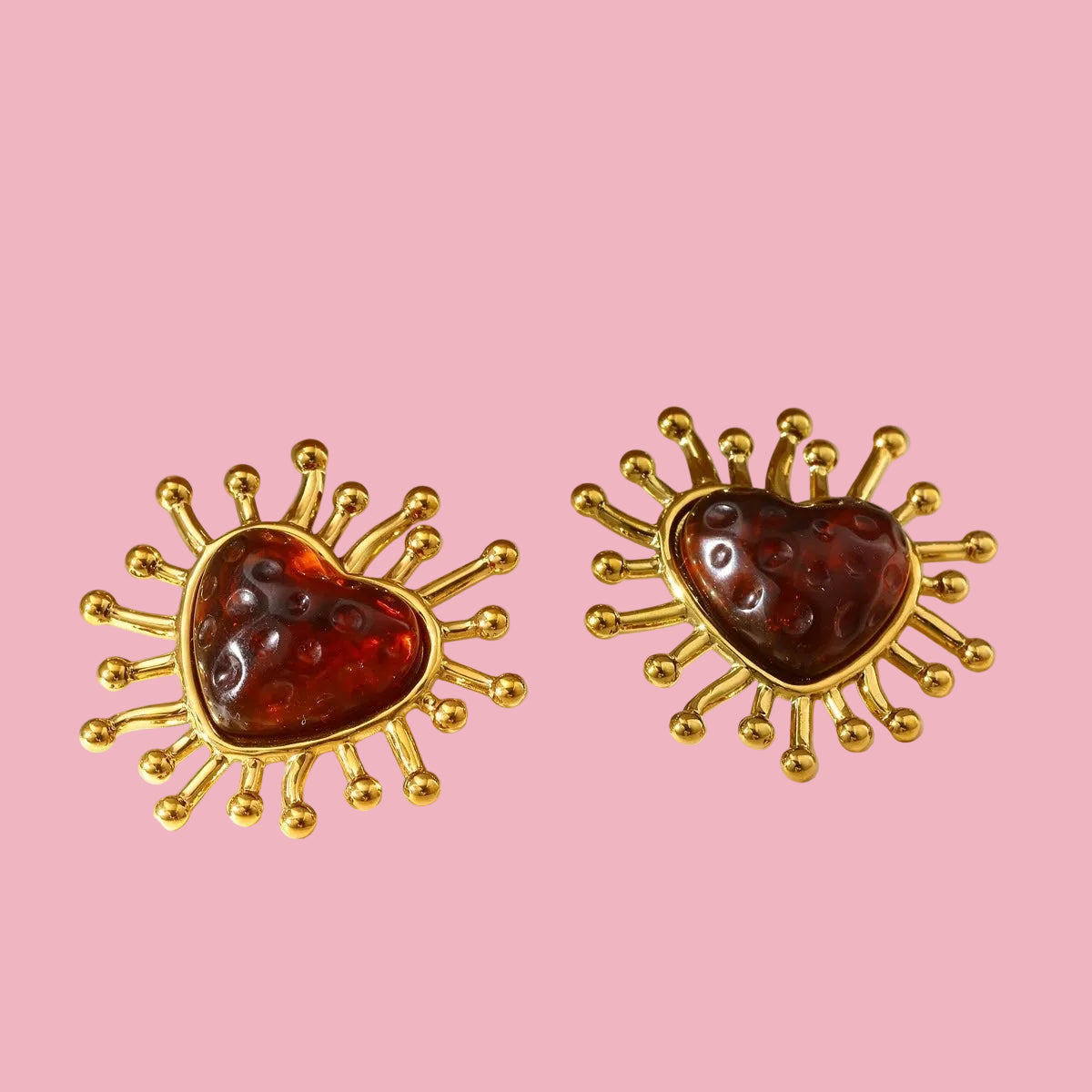 Aretes Strawberry