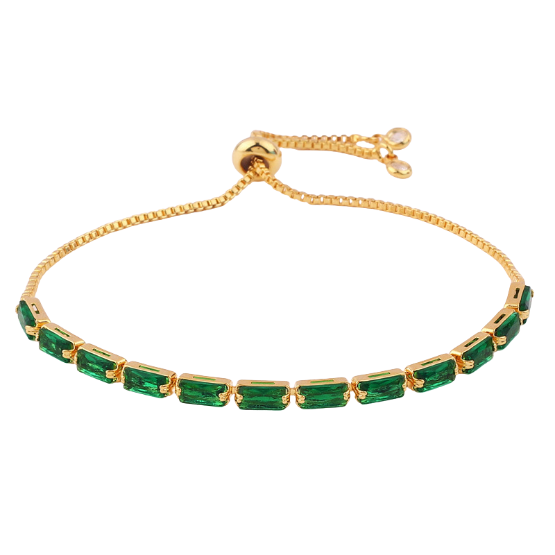 Pulsera Mini Baguette Ajustable