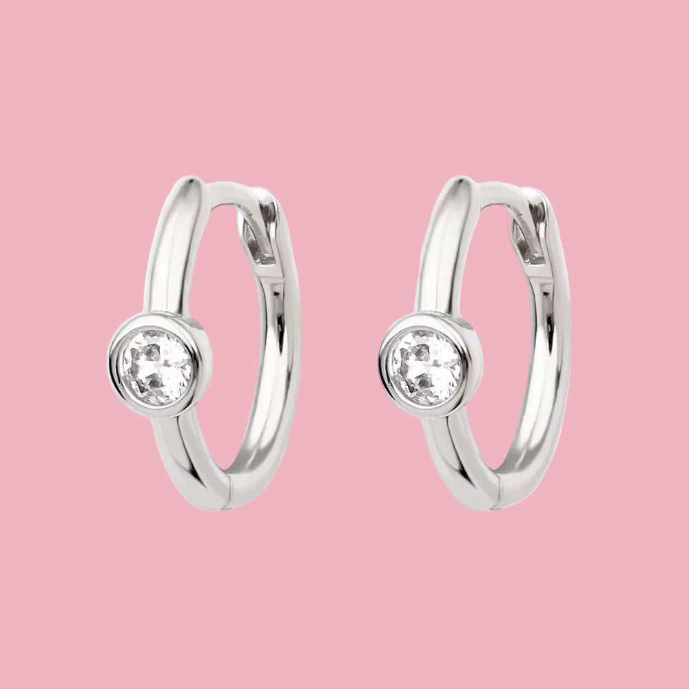 Hoops Piedra Plata