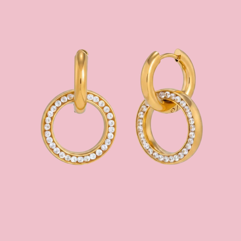 Hoops O zirconia L