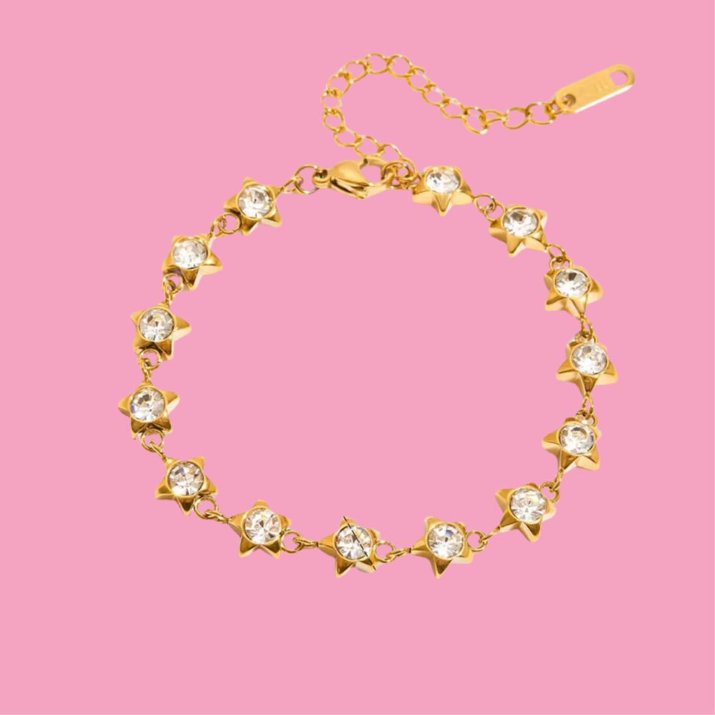 Pulsera Estrellas Piedra